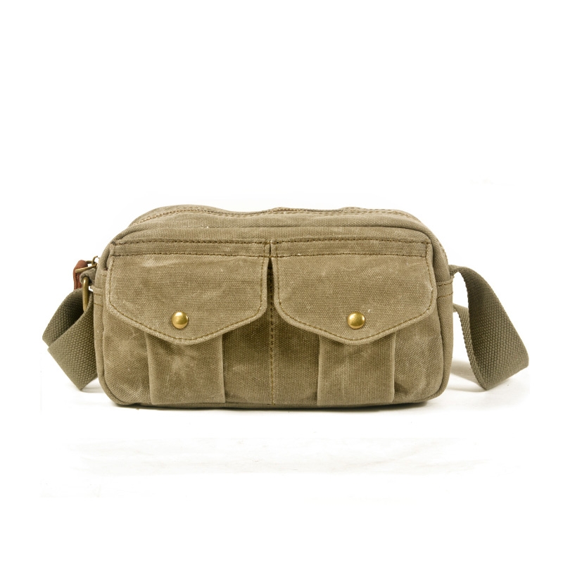 canvas small shoulder bag